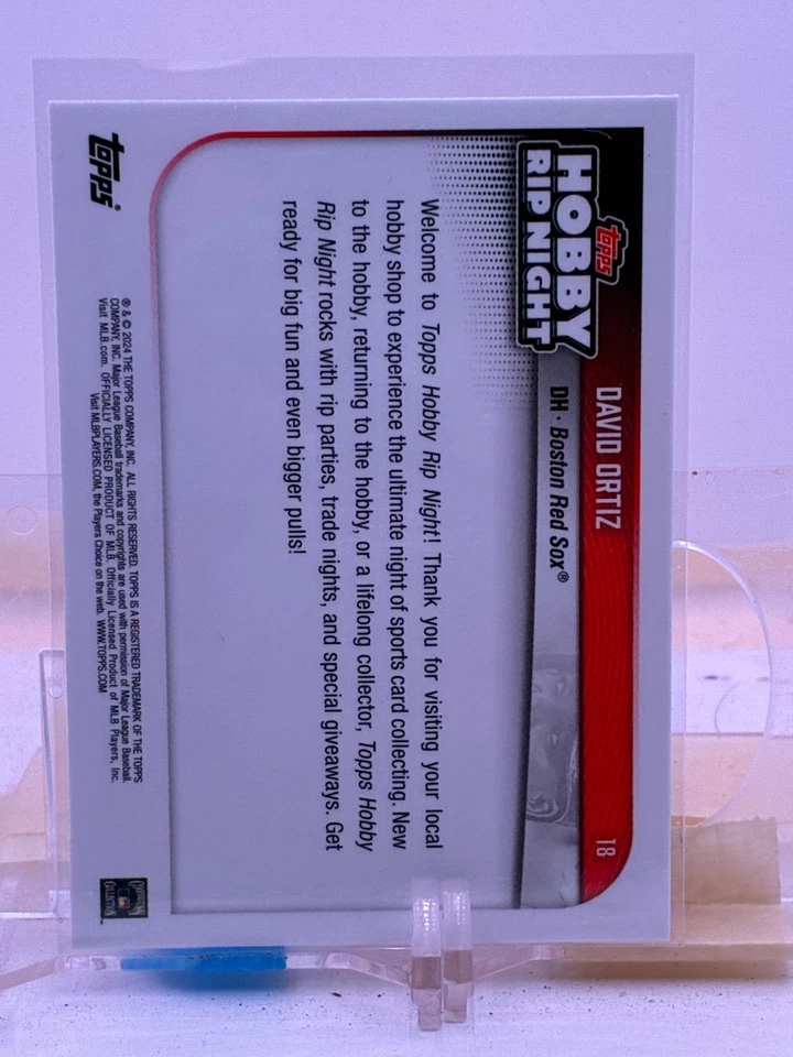 2024 Topps Hobby RIP Night Inserts All Series Pick Your Card/Finish Your Set - Image 2 of 2