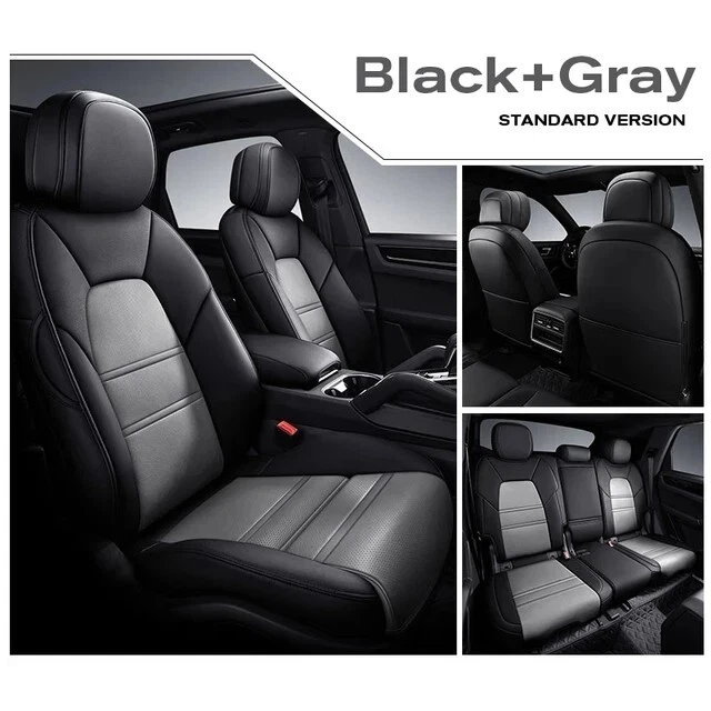 FOR 2010-2016 PORSCHE PANAMERA CAR LEATHER CUSHION MOTOPTES CUSTOM DURABLE COVER - Image 2 of 4