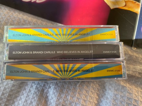 Elton John & Brandi Carlile - Who Believes In Angels? 3 Cassette Bundle - Picture 3 of 7