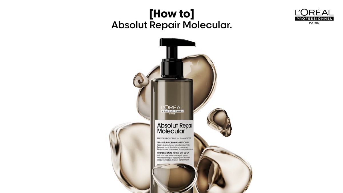 L'Oreal Absolut Repair Molecular Shampoo | Sulfate-Free Hair