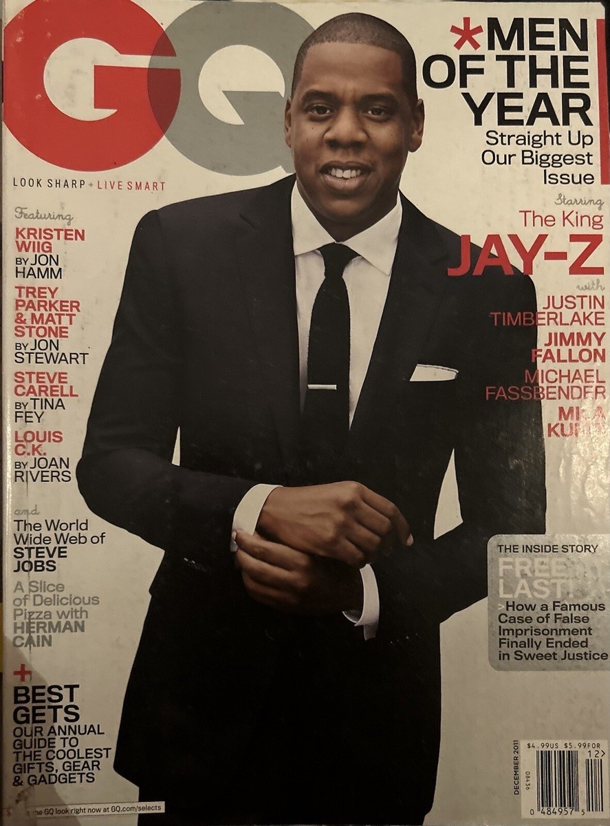 GQ Magazine (December 2011) JAY-Z - Men of The Year | eBay