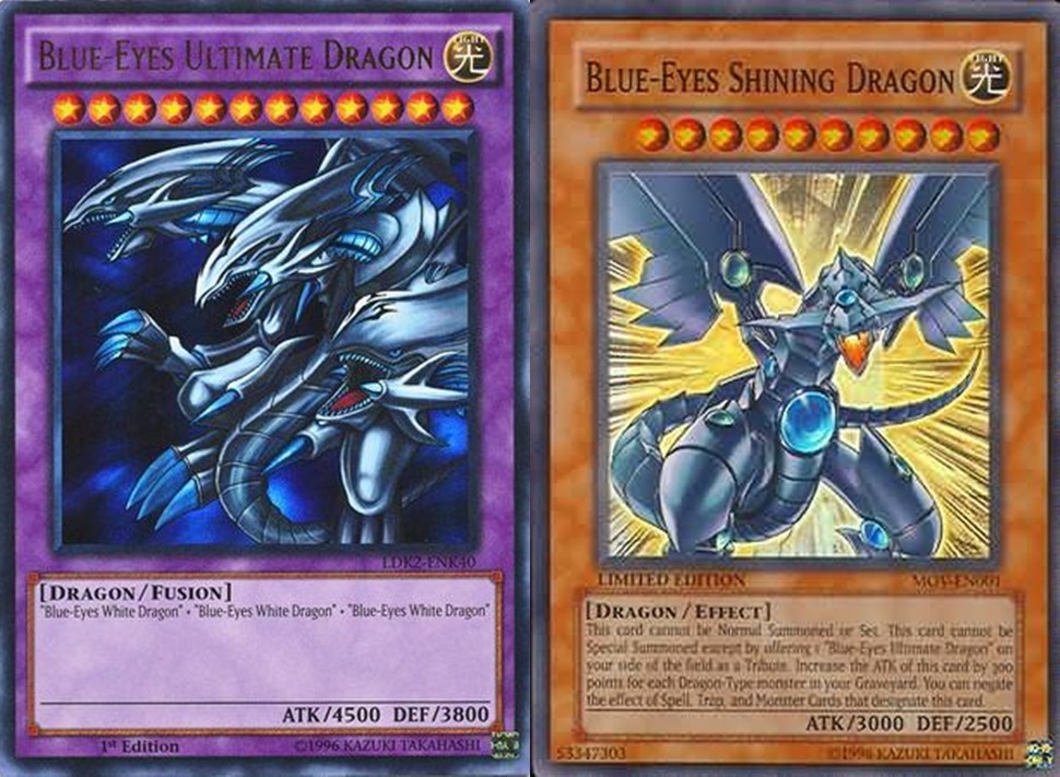 Blue-eyes ultimate Dragon Ultra* ldK2 Fusion set + Shining