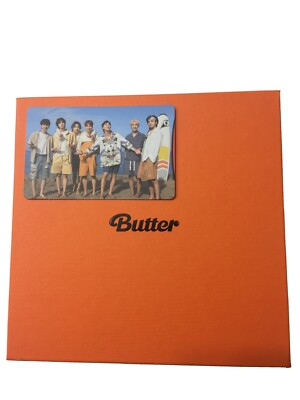 Bts official Butter CD full set peach version RM JIN SUGA JHOPE