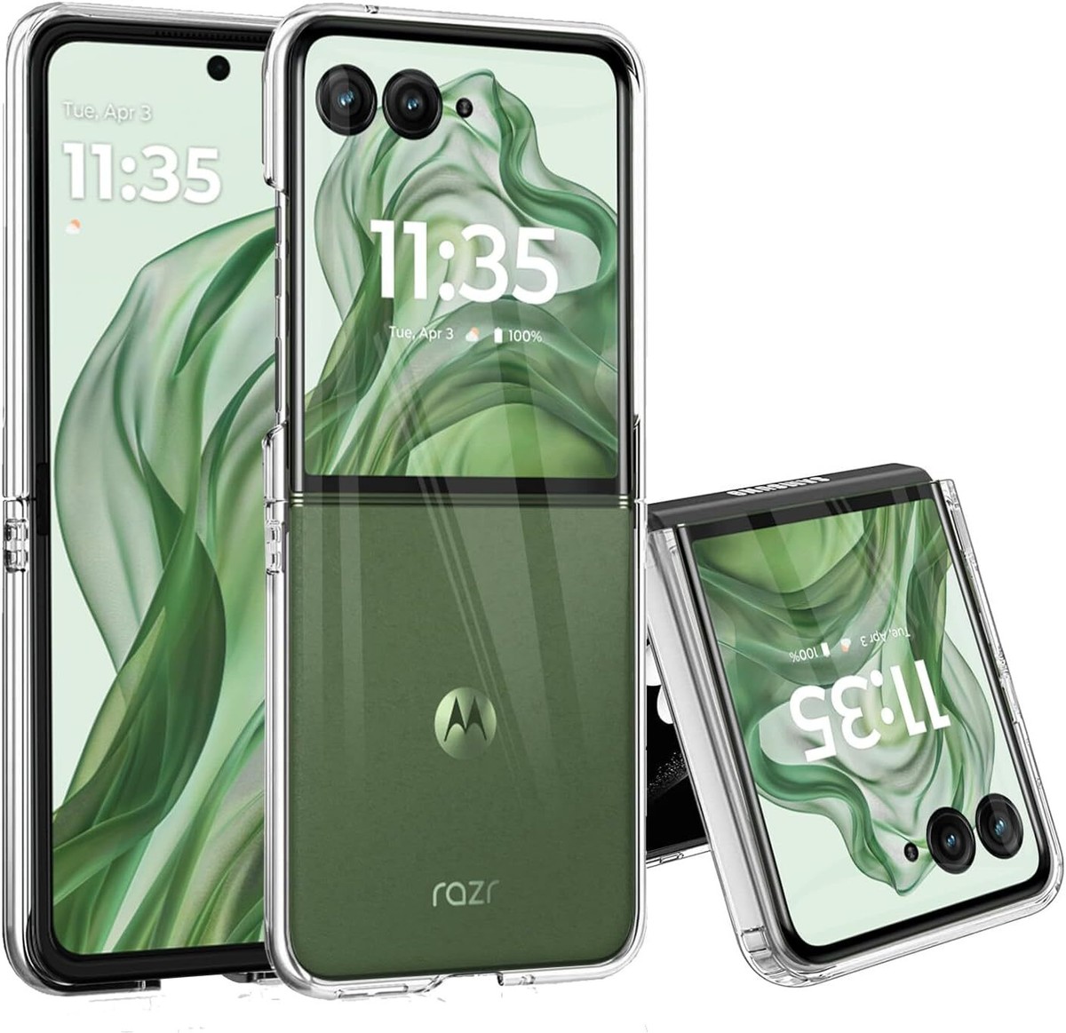 For Motorola Razr 50 60 50 60 Ultra Case Clear Hard Phone Cover PC