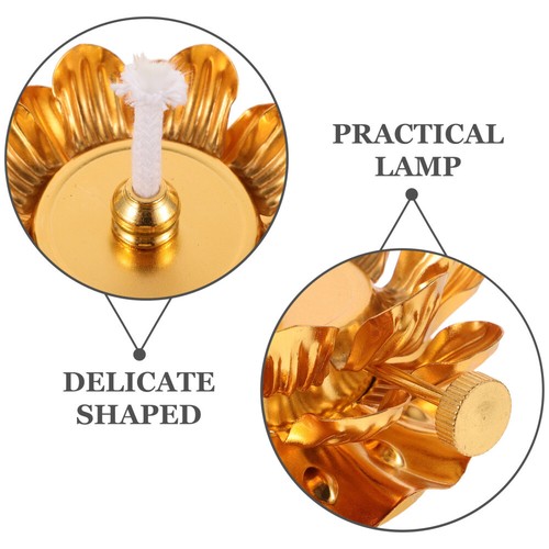 Butter Lamp Holder Oil Lamp Holder Candleholder Votive Butter Lights Stand - Bild 11 von 12