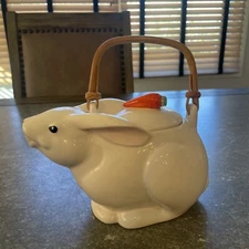 Toscany Collection Japan Bunny Rabbit Teapot  Easter Tea