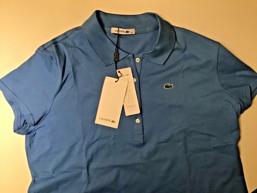 ORIGINAL LACOSTE BLUE TENNIS SHIRT 
