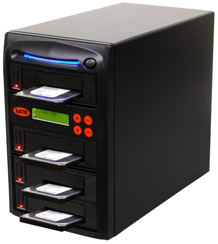 Systor 1:3 SATA 2.5" 3.5" SSD HDD Hard Drive Duplicator & Sanitizer - 9GB/Min - Image 3 of 4