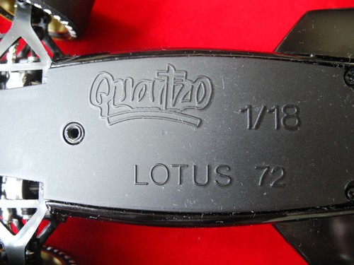 Lotus 72D 1/18 Emerson Fittipaldi # 8 1972 Quartzo Q 9007 - Picture 10 of 10