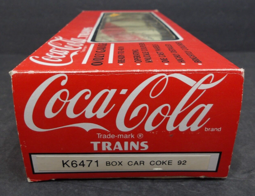 Coca-Cola Marke K-Line Coca-Cola Weihnachtsbox Auto Coke 1992 X-mas K-6471 - Bild 14 von 15