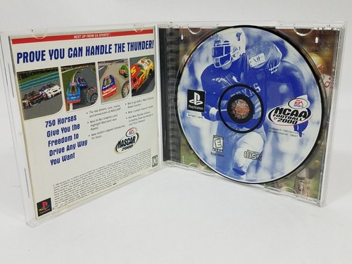 NCAA Football 2000 Sony PlayStation 1, 2000 PS1 completa di scheda di registrazione - Foto 4 di 5