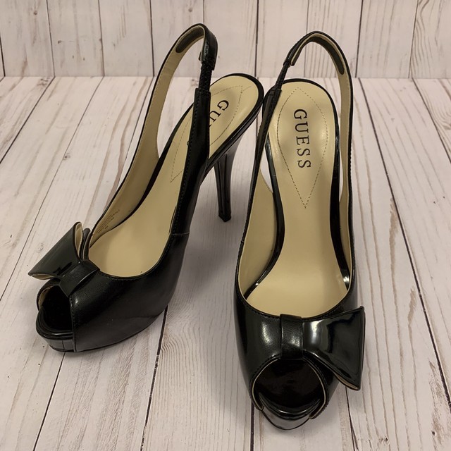 guess slingback heels