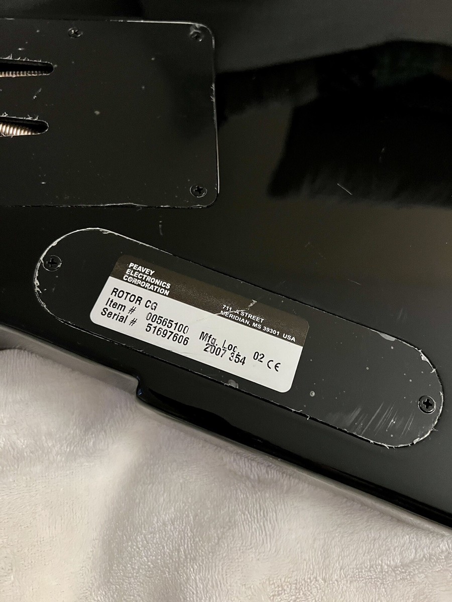 Signed Peavey Rotor Exp Rock 'N' Roll Fantasy Camp 10th