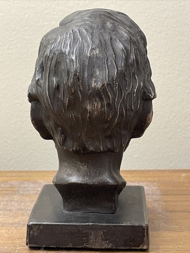 Vintage 1960 Abe Lincoln Mini Bust Head Statue - 第 3/9 張圖片