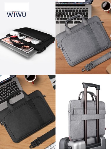 Bolsa de computadora de descompresión de 14/15,4" para computadora portátil/ultrabook/tabletas trabajo/viaje - Imagen 26 de 26