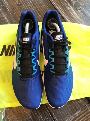 Nike Zoom Rival D 10 Race Spikes Distance Shoes 907566 Royal  display picture 3
