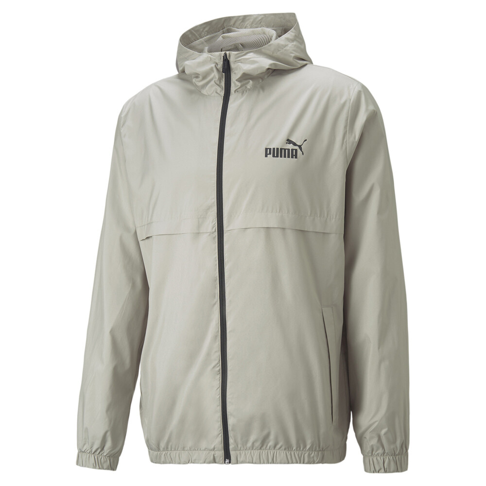 Puma Essentials Solid Full Zip Windbreaker Mens Size XXL  Casual Athletic Outerw