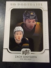 2019-20 Upper Deck Hockey Portraits #P44 Zach Senyshyn 