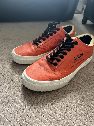 Vans x NASA Old Skool Space Voyager Firecracker Orange US Mens 6.5 Womens 8