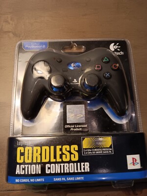 Logitech - Wireless Cordless Action Controller - Playstation 2 - BRAND NEW