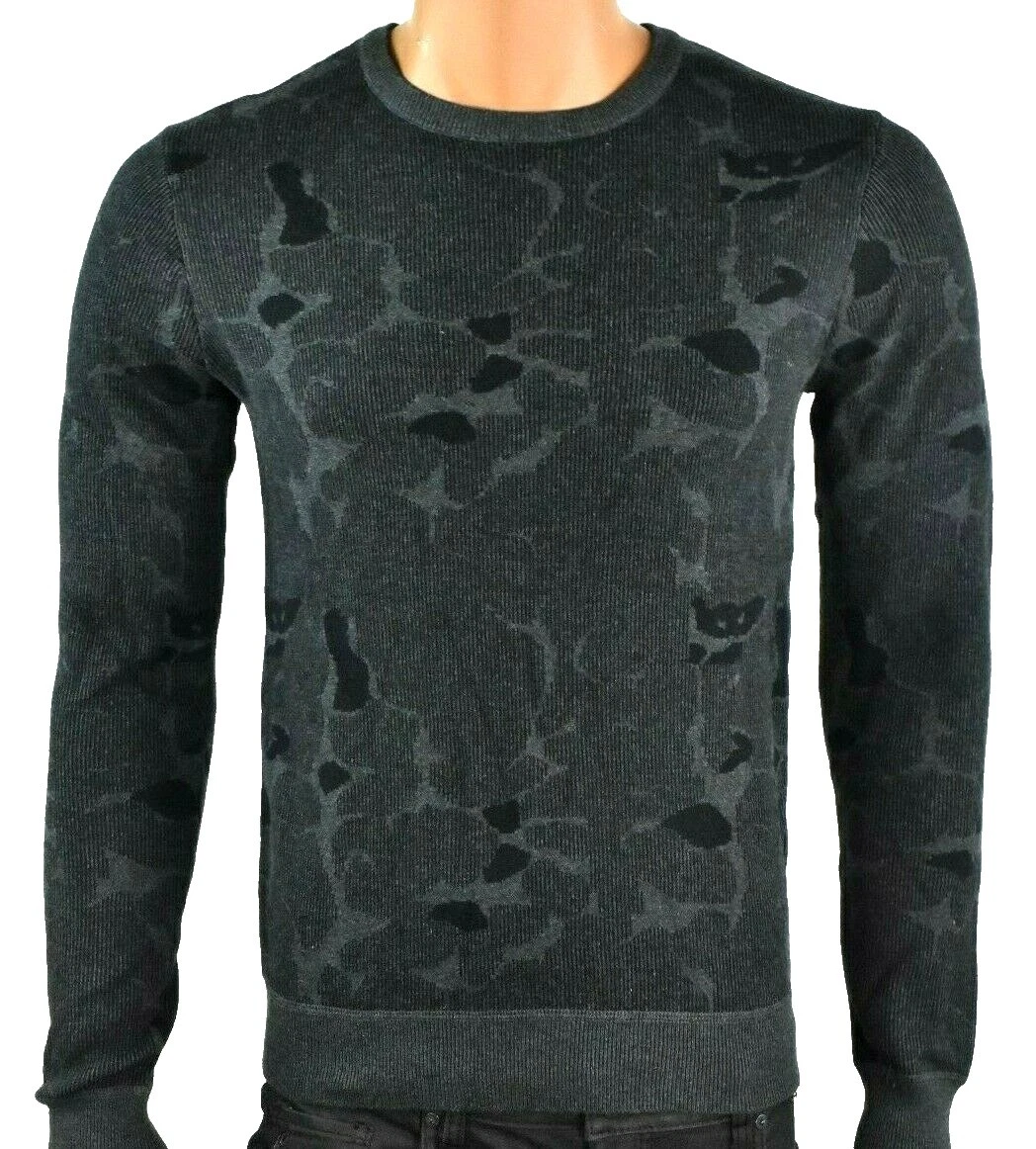 Suéteres para Hombre Negro Buffalo Jeans Para