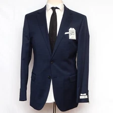 44L Jos A Bank Sportcoat Blazer Jacket Slim Fit Blue D060352 37KA