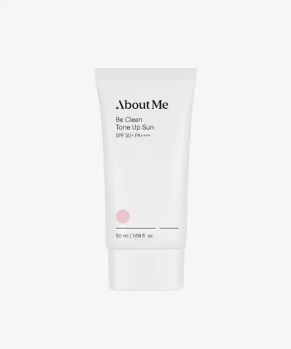 ABOUT ME Be Clean Tone Up Sun 50mL SPF50+ PA++++ (Exp date : 2025-09)
