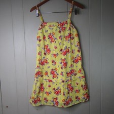 Old Navy Sleeveless Dress Sundress XS Yellow Floral