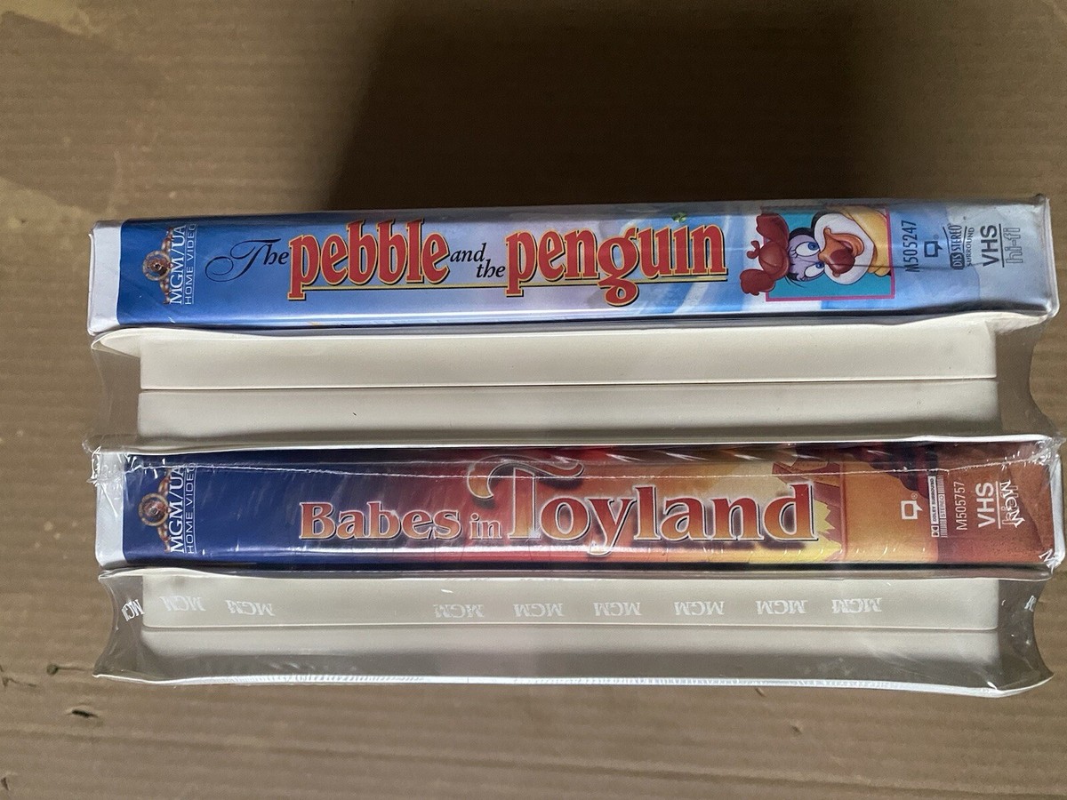 MGM/UA Family Entertainment 4-Pack VHS Set Sealed With