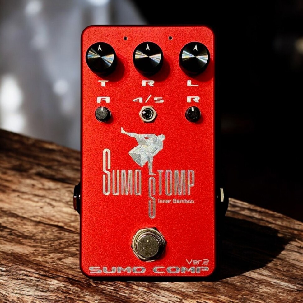 Sumo Stomp Sumo Comp Ver.2 Compact Guitar Compressor Pedal 9V 