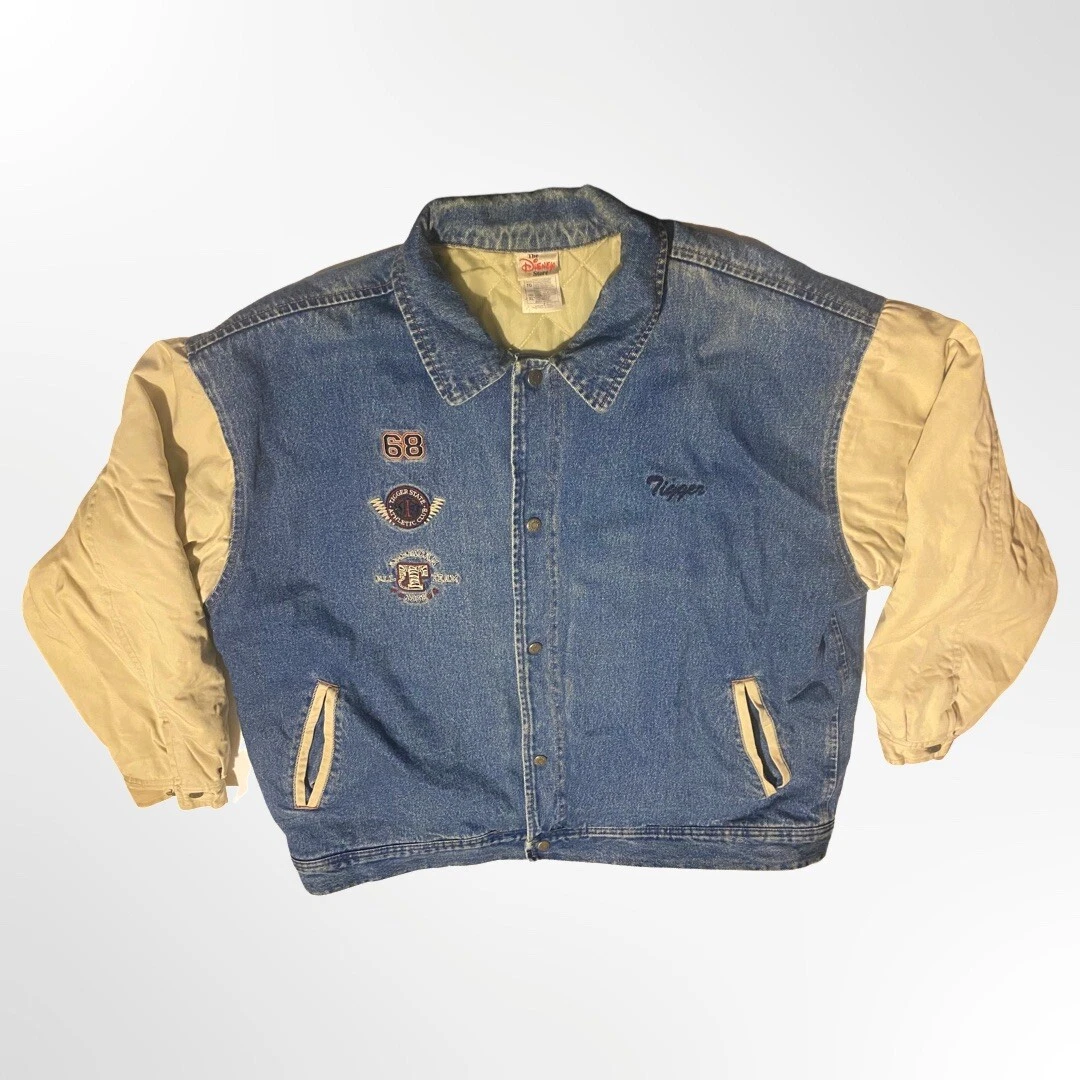 Winnie the pooh deals bomber jean jacket