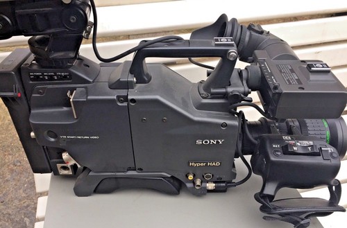 Camera Pro Studio Sony Série Dxc637 Chaîne Complète Composite / Composante - Photo 4/9