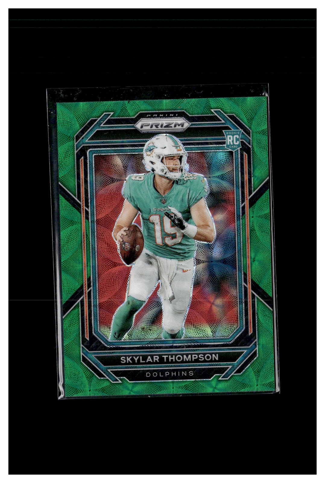2022 Panini Prizm #354 Skylar Thompson Green Scope #/75