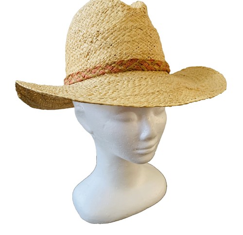 Frank Olive Back Straw Summer Derby/Church Hat, Gold Buckle  display picture 3
