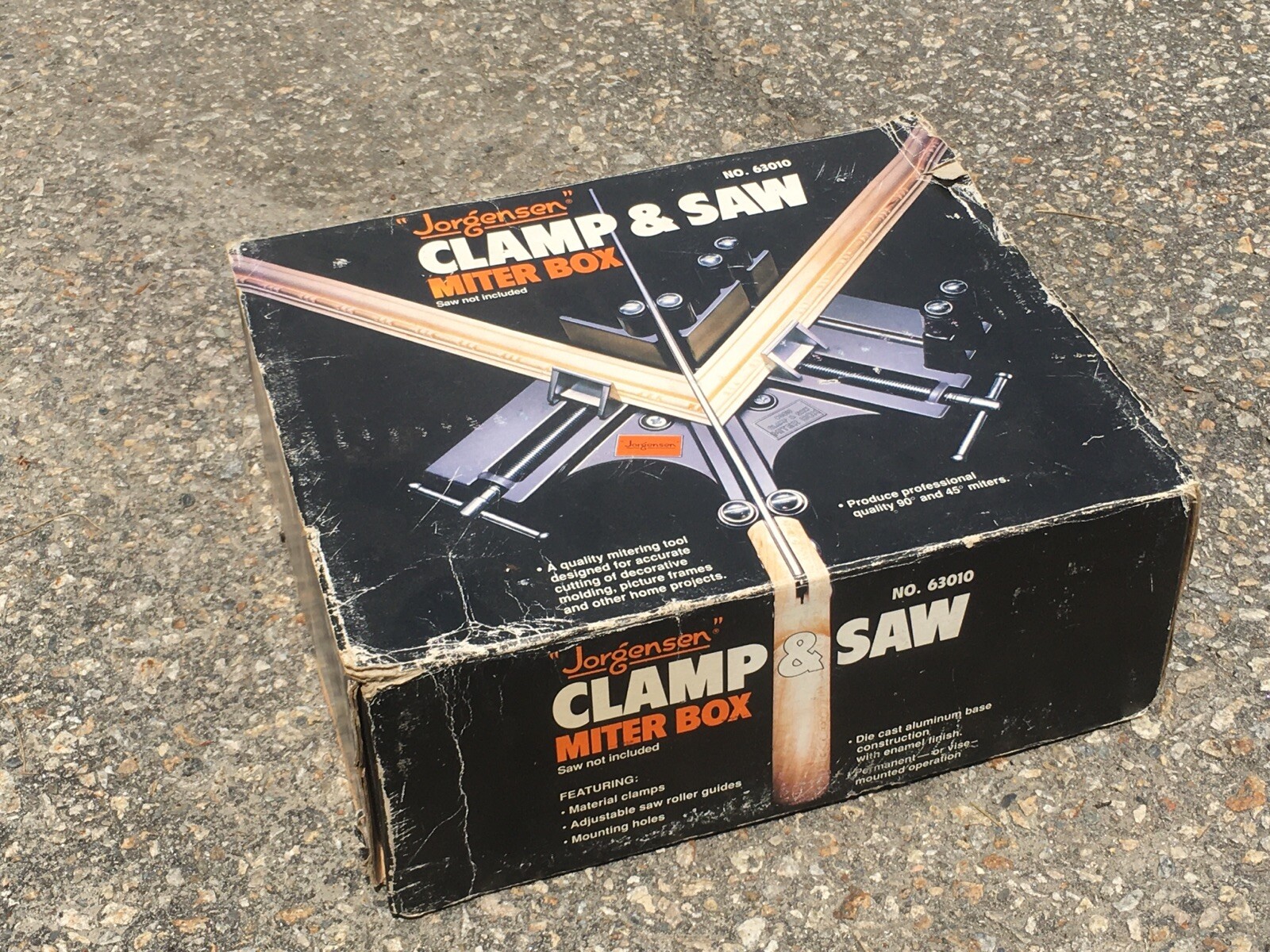 Clamp And Saw Miter Box 63010 eBay