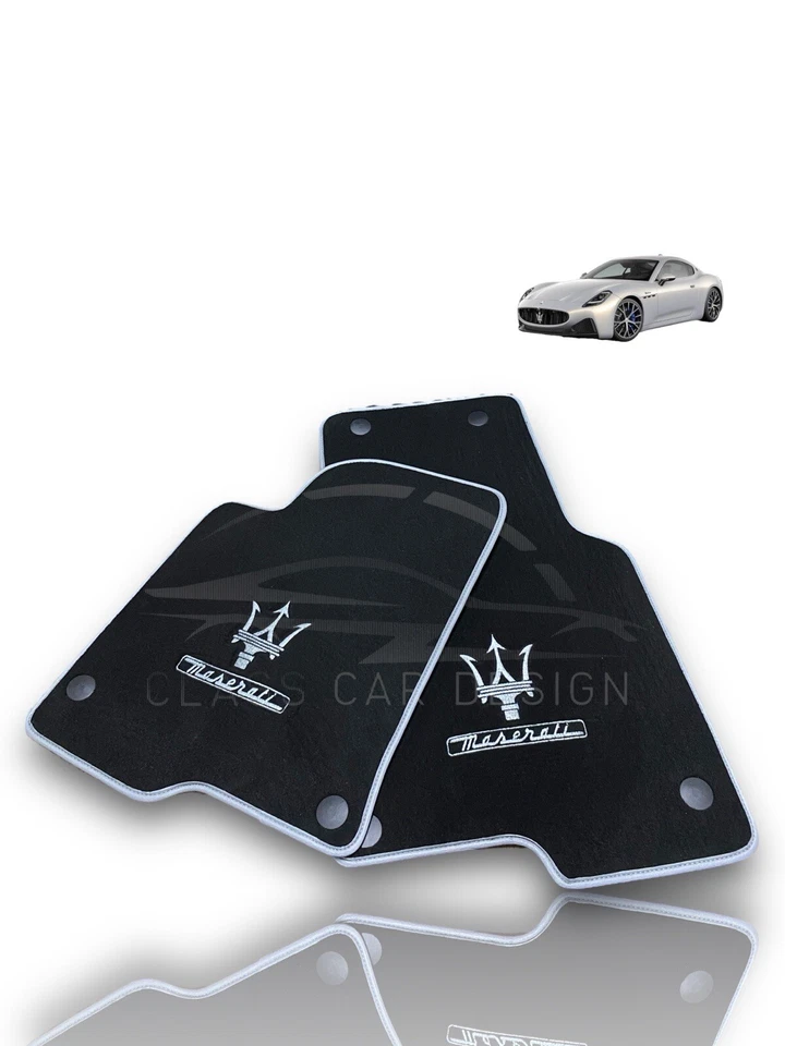 Alfombrillas para Maserati Ghibli Levante Quattroporte Granturismo Grecale MC20 Foto 4 de 4