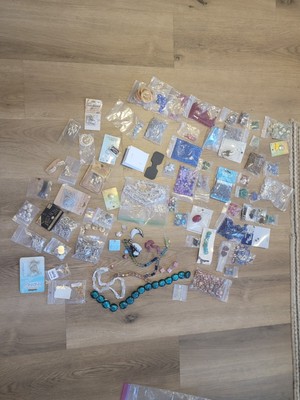 Glass Bead Bonanza Destash Estate Find Lot