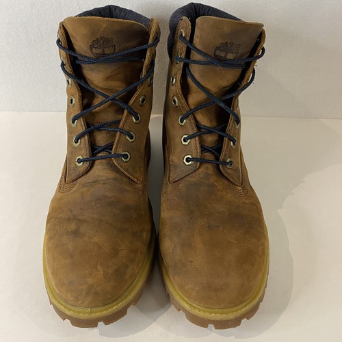 Suela Timberland 6"" Premium Impermeable Cuero Nubuck Trigo Hombres Talla 12 Lana - Imagen 3 de 11