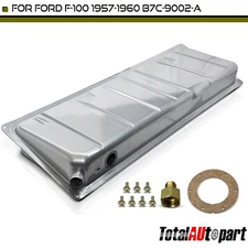 18 Gallons Silver Galvanized Steel Fuel Tank for Ford F-100 1957 1958 1959-1960