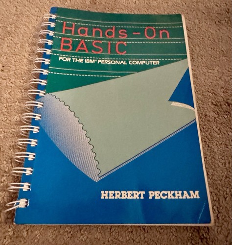 Hands-On Basic: For the IBM Personal Computer by Herbert Peckham 1983 edition SC - 第 1/3 張圖片