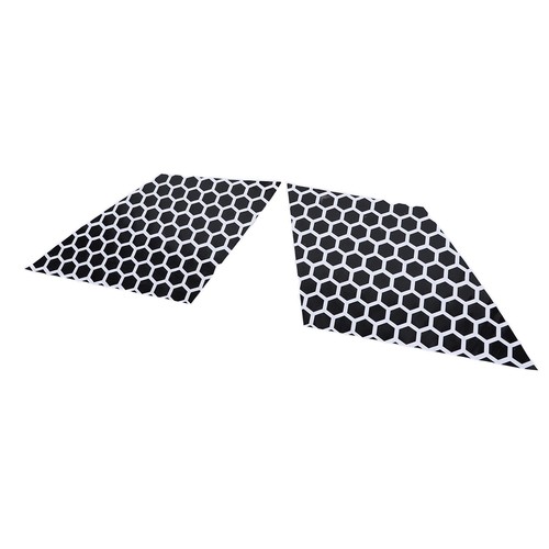 Black Rear Side Window Decals For Range Rover Sport 05-13 - Picture 8 of 23