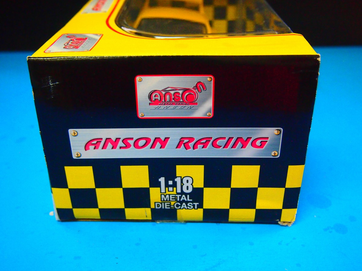 新品 Anson Racing ポルシェ911GT2 1/18 箱にダメージあり HTF Anson Racing Yellow Porsche 911 GT2 1:18 Scale | eBay