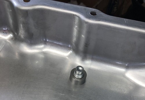 GM NEW EARLY 10L90 SILVERADO SIERRA TAHOE SUBURBAN PAN WITH OE STYLE DRAIN PLUG - Picture 4 of 6