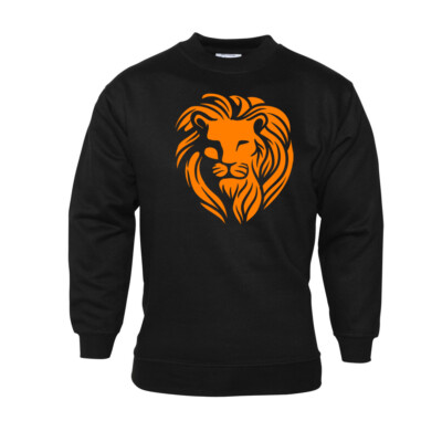 Löwenkopf Löwenkopf Herren Sweatshirt Rastafarian Rasta Reggae Wurzeln Mighty Lion