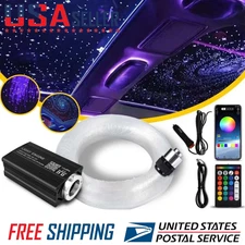 1000pc Car Home Headliner Star Light Kit Roof Twinkle Ceiling Lights Fiber Optic
