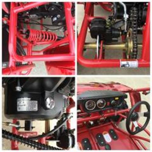125CC Buggy ATV Sport Quad Dirt Bike 4 Wheel Go kart Semi Auto SAHARA PRO Green - Picture 8 of 11