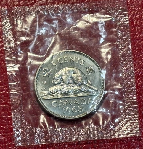 1963 Canada 5 Cents — photo from the most recent tracked eBay sale