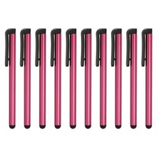 10pcs Stylus Pens for Touch Screens Capacitive Stylus Pencil Rose Red