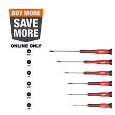 Milwaukee 48-22-2606 6-Piece Precision Screwdriver Set