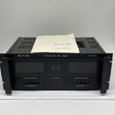SAE 2400 MK 24 Solid State Stereo Power Ampli...